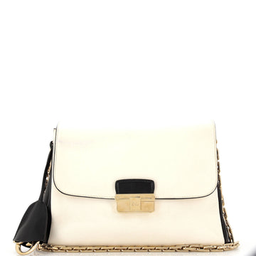 Christian Dior Diorling Shoulder Bag Leather Small