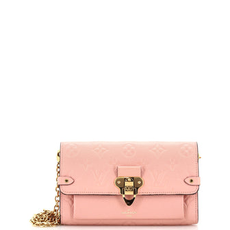 Louis Vuitton Vavin Chain Wallet Monogram Empreinte Leather