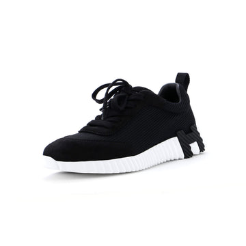 Hermes Women's Bouncing Sneakers Fabric and Suede