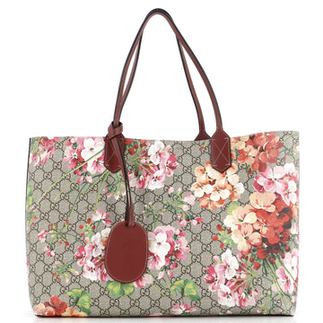 Gucci Reversible Tote Blooms GG Print Leather Medium
