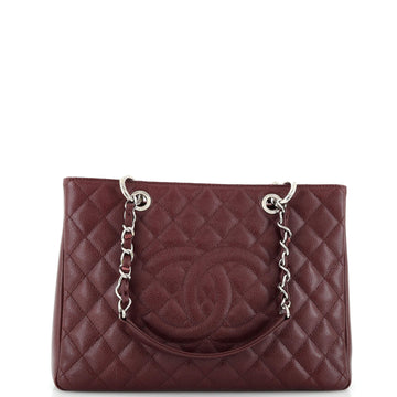 Chanel Grand Shopping Tote Quilted Caviar