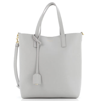 Saint Laurent Shopper Tote Leather Toy