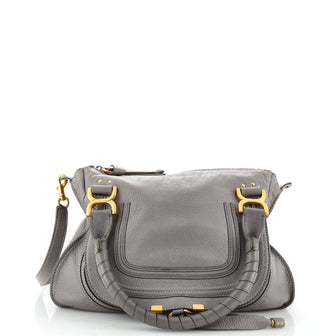 Chloe Marcie Satchel Leather Medium