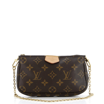 Louis Vuitton Multi Pochette Accessoires Pouch Monogram Canvas Small
