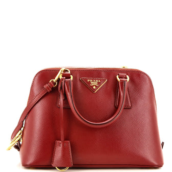 Prada Promenade Bag Saffiano Leather Small