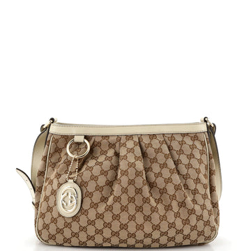 Gucci Sukey Messenger Bag GG Canvas Medium