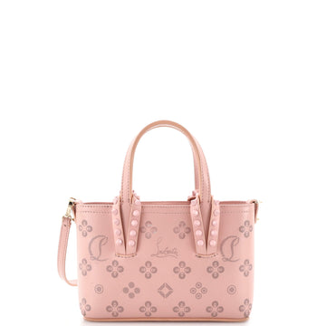Christian Louboutin Cabata East West Tote Perforated Leather Nano