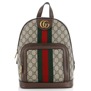 Gucci Ophidia Backpack GG Coated Canvas Small