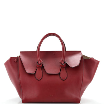 Celine Tie Knot Tote Smooth Leather Small