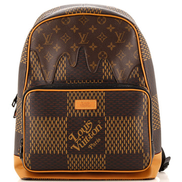 Louis Vuitton Nigo Campus Backpack Limited Edition Giant Damier and Monogram Canvas