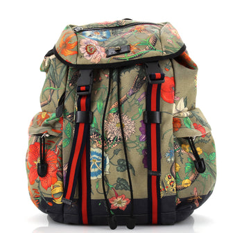 Gucci Techpack Backpack Printed Canvas