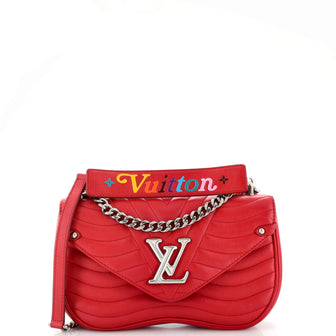 Louis Vuitton New Wave Chain Bag Quilted Leather MM