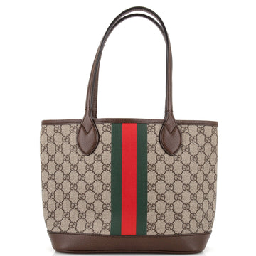 Gucci Ophidia Open Shopping Tote GG Coated Canvas Small