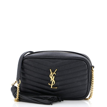 Saint Laurent Lou Camera Bag Matelasse Chevron Leather Mini