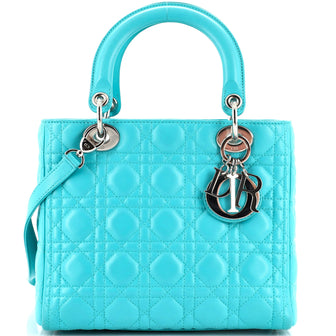 Christian Dior Lady Dior Bag Cannage Quilt Lambskin Medium