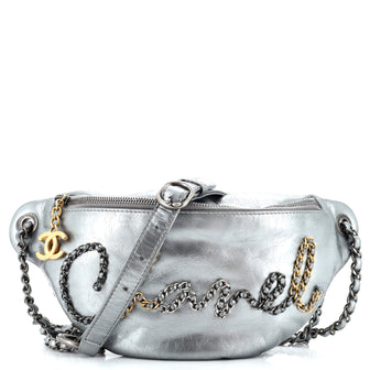Chanel Chain Signe Waist Bag Calfskin