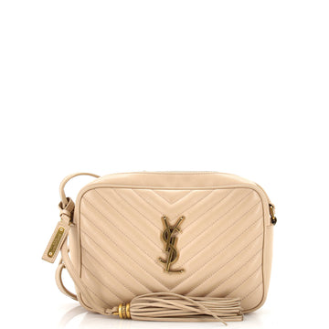 Saint Laurent Lou Camera Bag Matelasse Chevron Leather Small