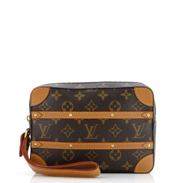 Louis Vuitton Soft Trunk Pouch Monogram Canvas
