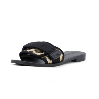 Christian Dior Women's Dio(r)evolution Slide Sandals Printed Nylon