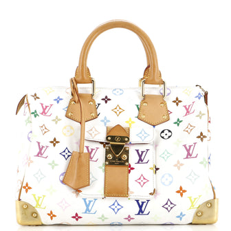 Louis Vuitton Speedy Handbag Monogram Multicolor 30