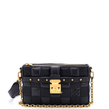 Louis Vuitton Pochette Troca Damier Quilted Lambskin MM