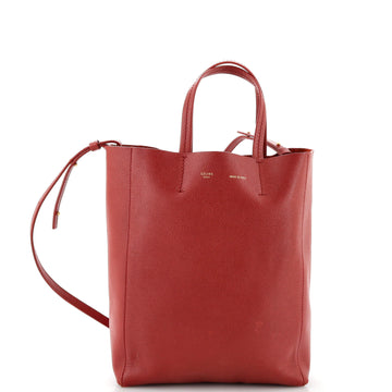 Celine Vertical Cabas Tote Grained Calfskin Small