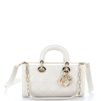 Christian Dior Lady D-Joy Bag Cannage Quilt Lambskin Medium