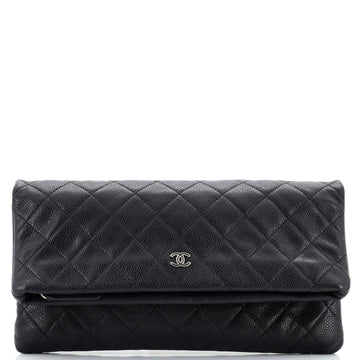 Chanel Beauty CC Clutch Quilted Caviar