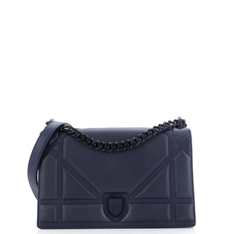 Christian Dior Ultra Matte Diorama Flap Bag Calfskin Medium