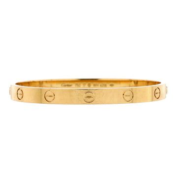 Cartier Love Bracelet 18K Yellow Gold
