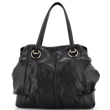 Gucci Full Moon Tote (Outlet) Guccissima Leather Large