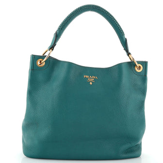 Prada Rolled Hobo Vitello Daino Large