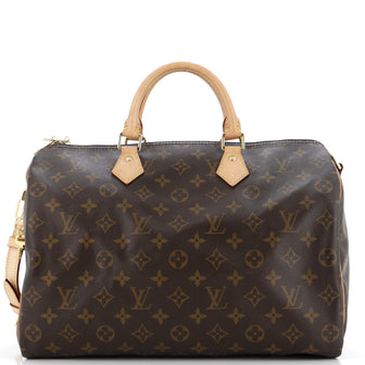 Louis Vuitton Speedy Bandouliere Bag Monogram Canvas 35