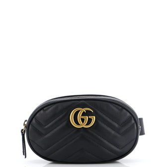 Gucci GG Marmont Belt Bag Matelasse Leather