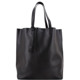 Saint Laurent Shopper Tote Leather Tall