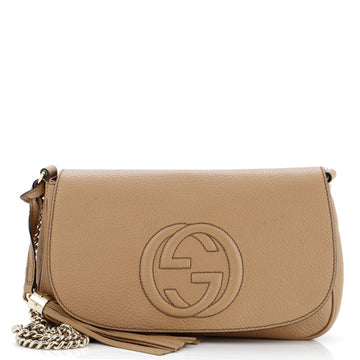 Gucci Soho Chain Crossbody Bag Leather Medium