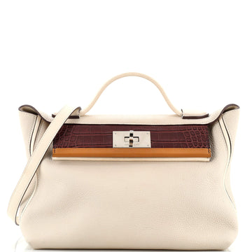 Hermes Touch 24/24 Bag Togo with Alligator and Swift 29