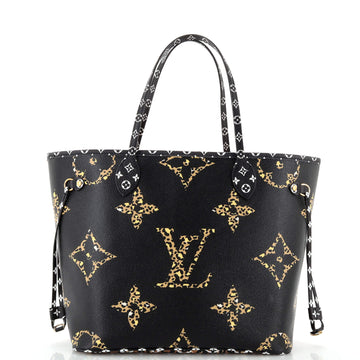 Louis Vuitton Neverfull NM Tote Limited Edition Jungle Monogram Giant MM