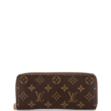 Louis Vuitton Clemence Wallet Monogram Canvas