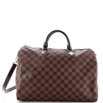 Louis Vuitton Speedy Bandouliere Bag Damier 35