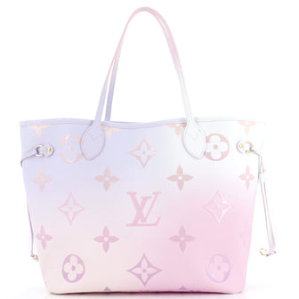 Louis Vuitton Neverfull NM Tote Spring in the City Monogram Giant Canvas MM
