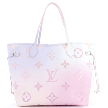 Louis Vuitton Neverfull NM Tote Spring in the City Monogram Giant Canvas MM