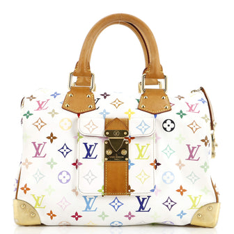 Louis Vuitton Speedy Handbag Monogram Multicolor 30