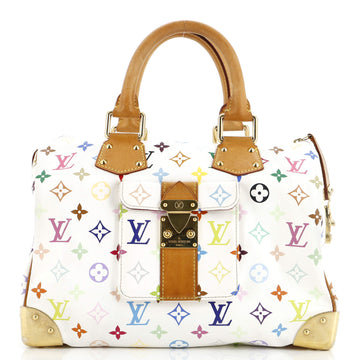 Louis Vuitton Speedy Handbag Monogram Multicolor 30