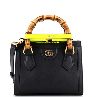Gucci Diana NM Bamboo Handle Tote Leather Mini