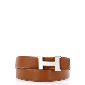 Hermes Constance Reversible Belt Leather Wide