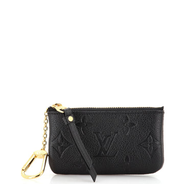 Louis Vuitton Zip Key Pouch Monogram Empreinte Leather