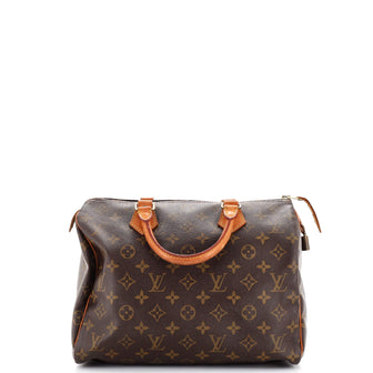 Louis Vuitton Speedy Handbag Monogram Canvas 30