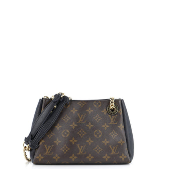 Louis Vuitton Surene Handbag Monogram Canvas with Leather BB