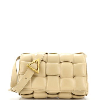 Bottega Veneta Cassette Crossbody Bag Padded Maxi Intrecciato Leather